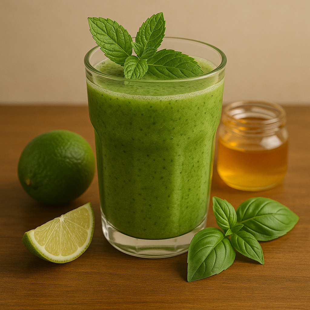 허브리프레시 주스