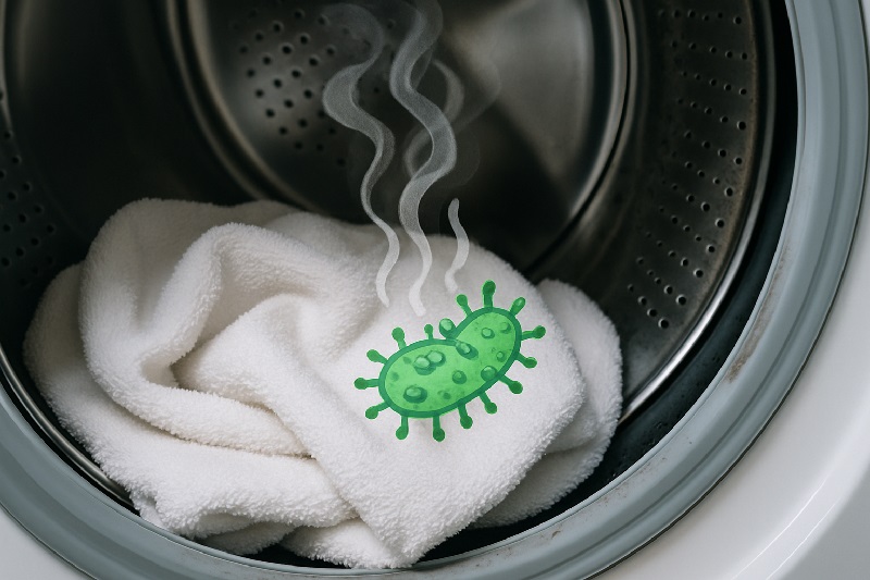 식초 한 컵으로 수건 냄새 확실히 없애는 법