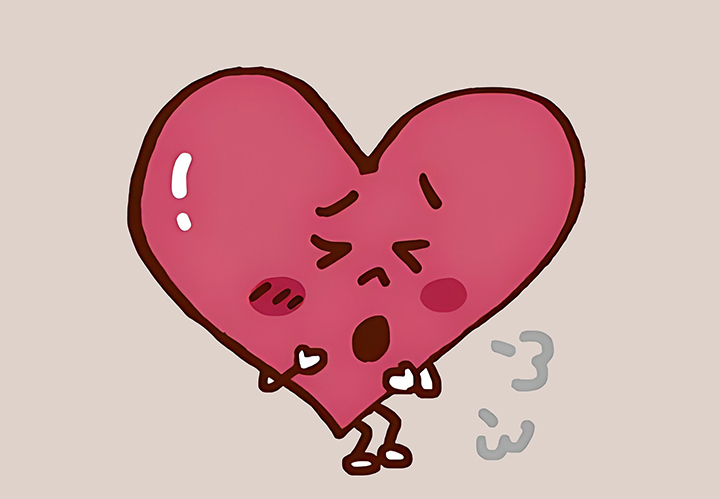 불규칙한-움직임을-보이는-심장의-모습