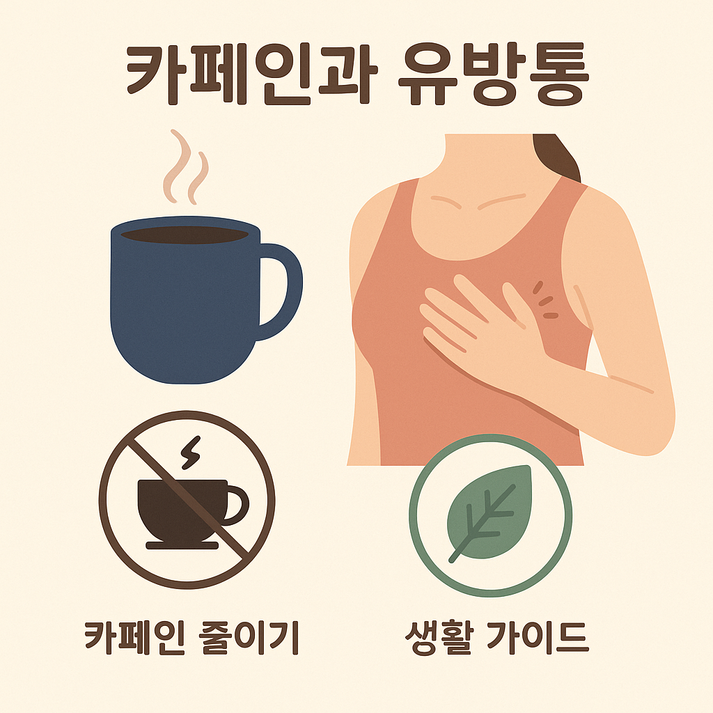 카페인과 유방통: 줄이면 좋아질까? 의학적 근거와 생활 가이드