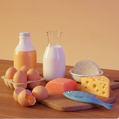 저혈압에 좋은 음식 : 비타민b12가 풍부한 음식