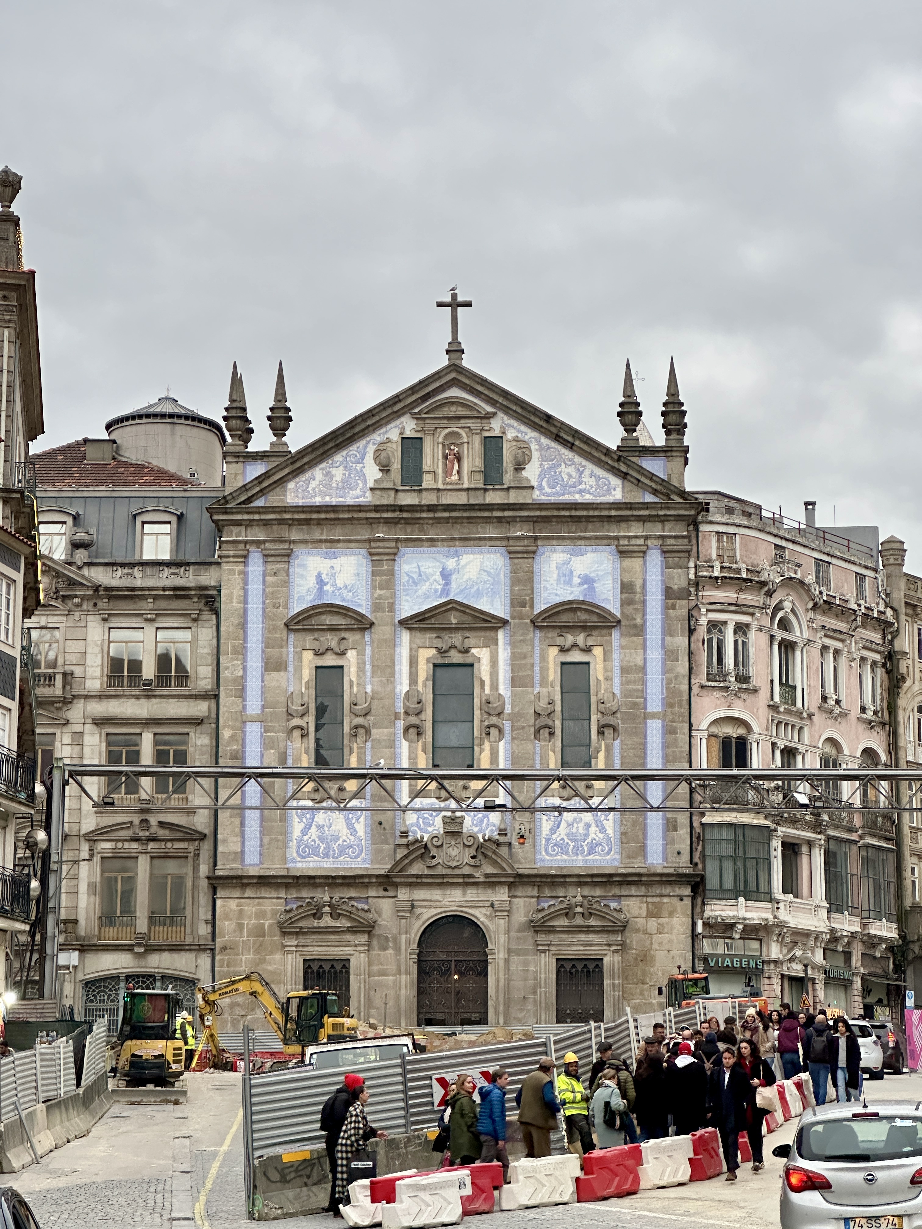 멋진 아줄레주 벽면