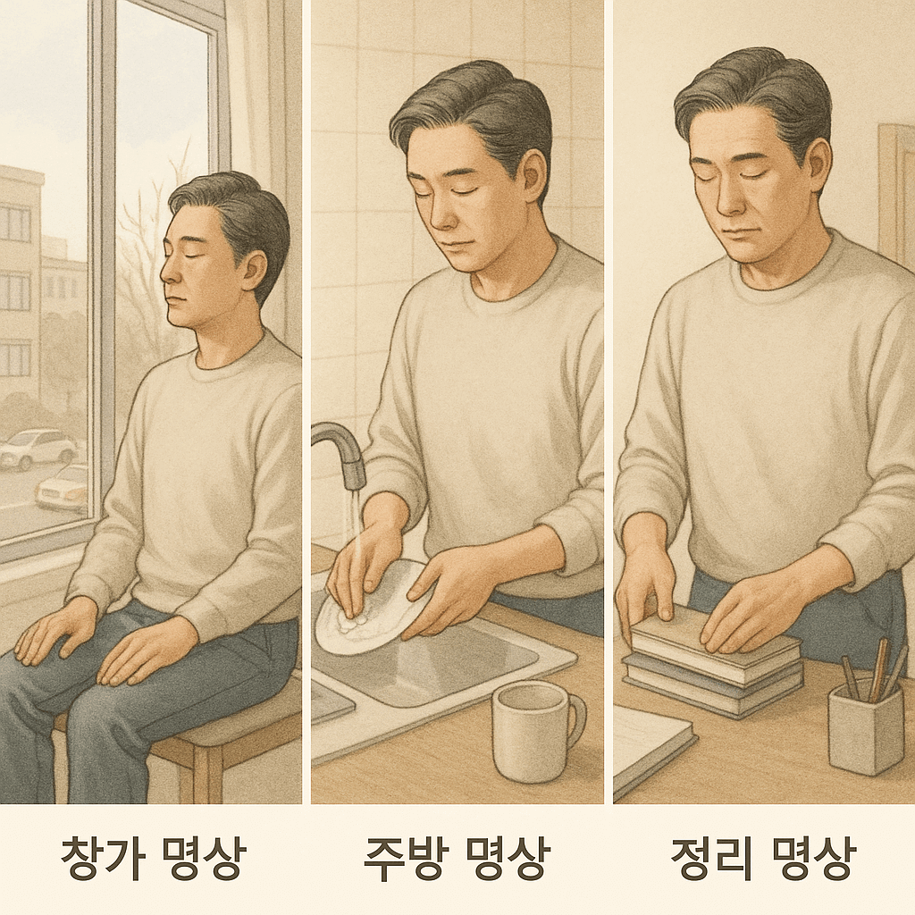 도심 속에서 실천하는 생활 밀착 명상법 (실내명상) 이미지