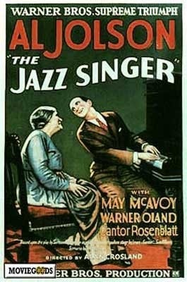 영화 재즈 싱어 포스터