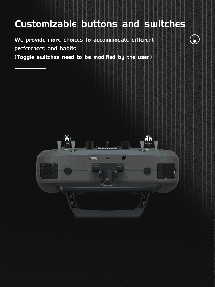 FPV 드론 조종기 커스텀 버튼