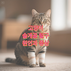 고양이 슬개골 탈구, 무릎이 빠지는 질환의 원인과 증상, 해결방법까지 총정리