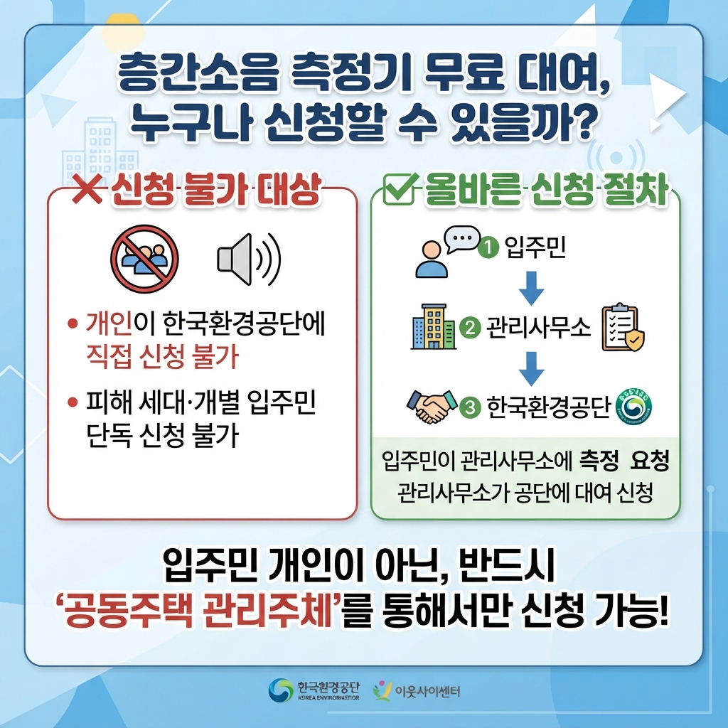 층간소음 신고방법 확인하기