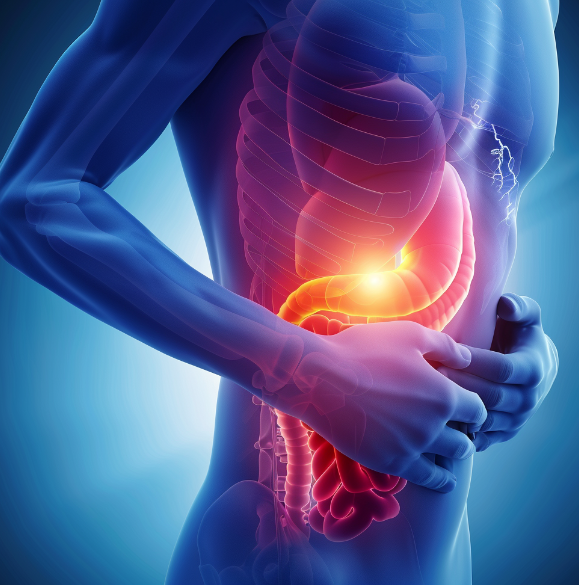 왼쪽 오른쪽 갈비뼈 아래 안쪽 가슴 통증