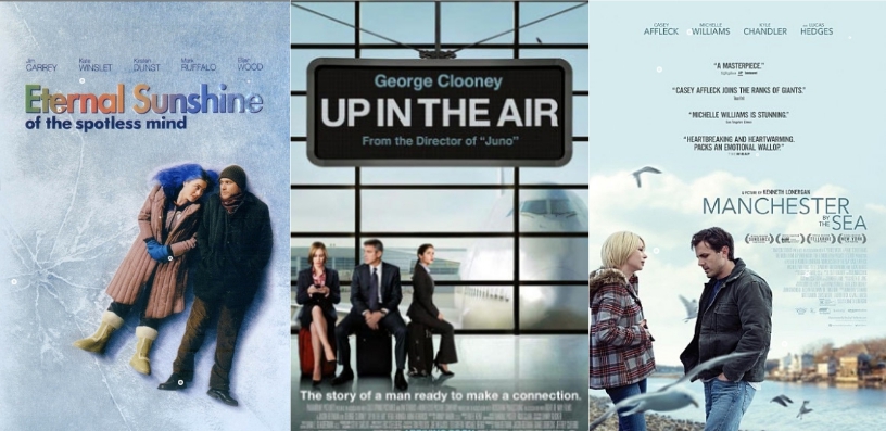 이터널 선샤인, 업 인 더 에어, 맨체스터 바이 더 씨에 관한 사진