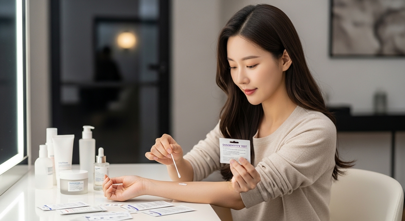 피부 민감도 자가 테스트