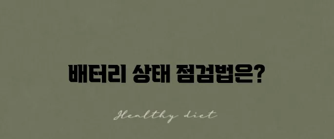 에어팟 배터리 성능과 수명 확인 방법 알아보기