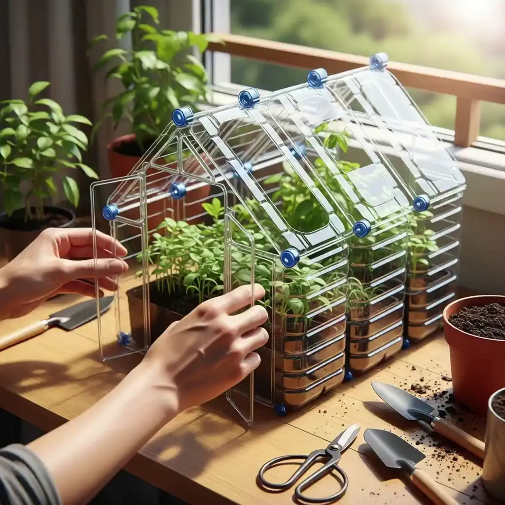 페트병 미니 온실 제작
