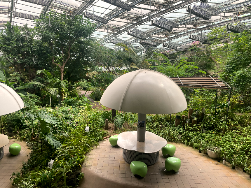 아일랜드시티 중앙공원 건물내 휴게공간