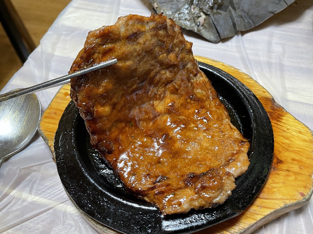 원조떡갈비 모습