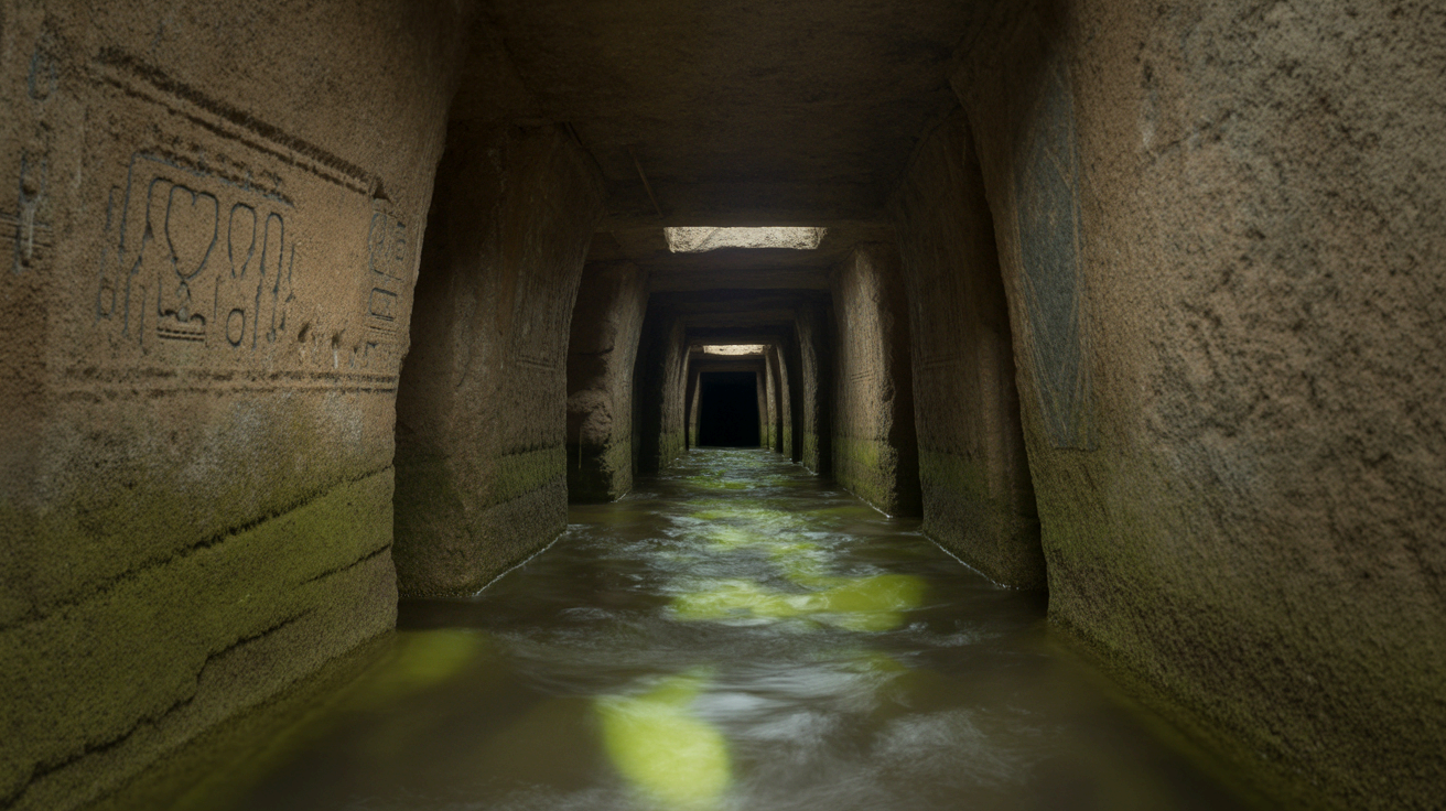 고대 하수처리 시스템