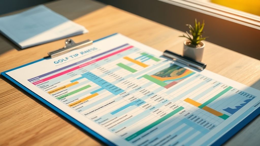 골프여행 경비분석