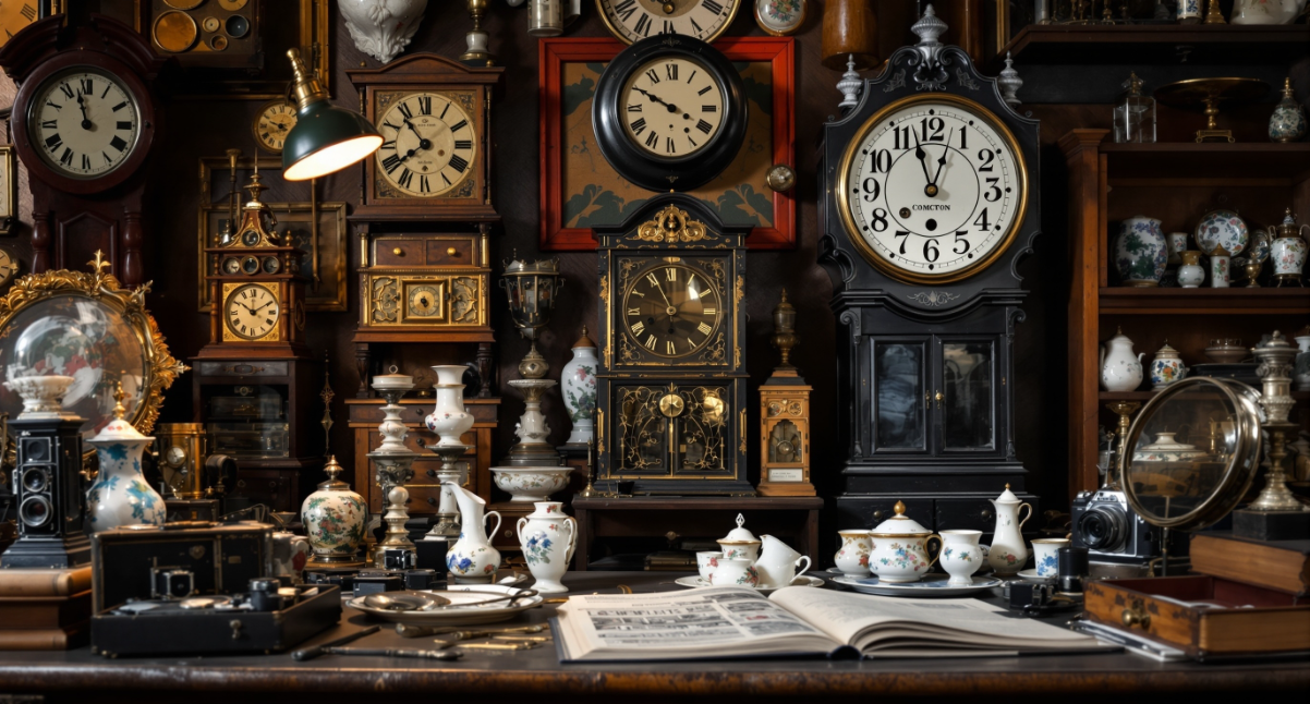 골동품 관련 사진