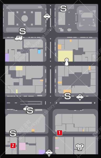 빅토리 로드 츠키미노 지도 이미지