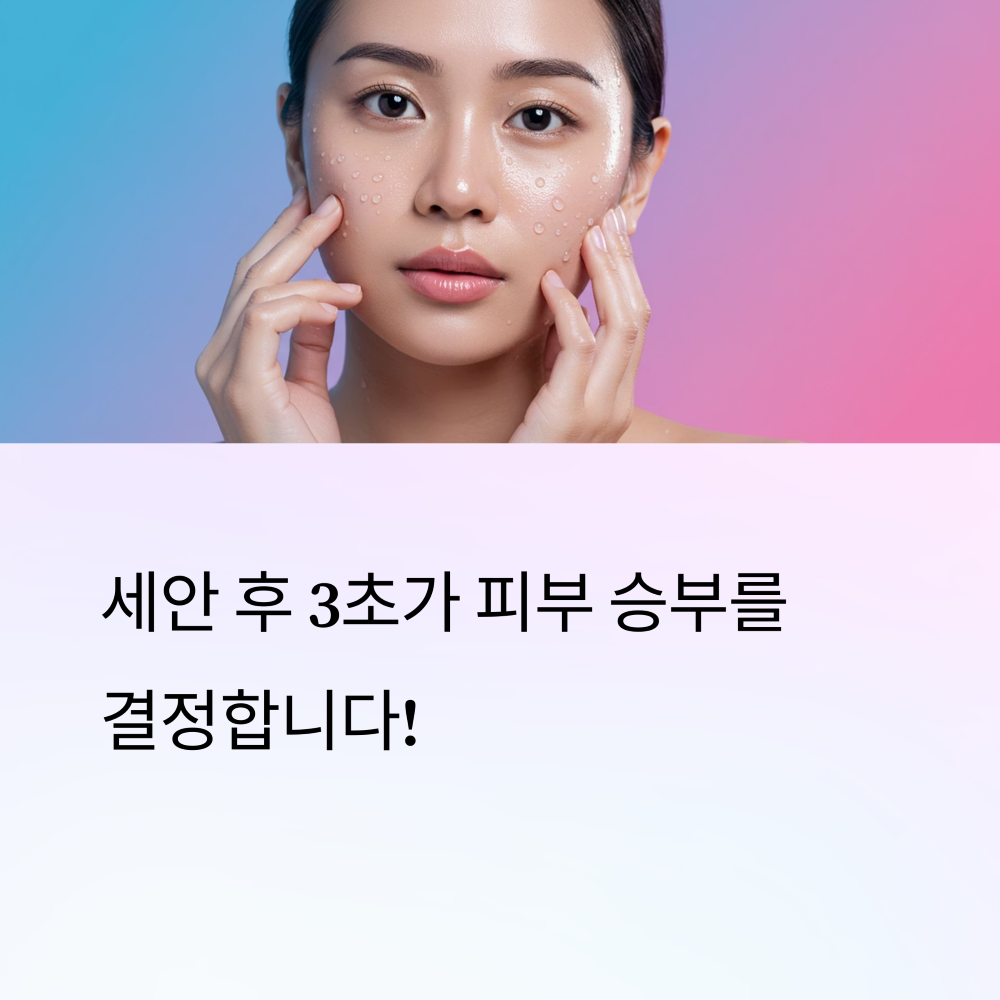 세안 직후 3초가 승부 썸네일