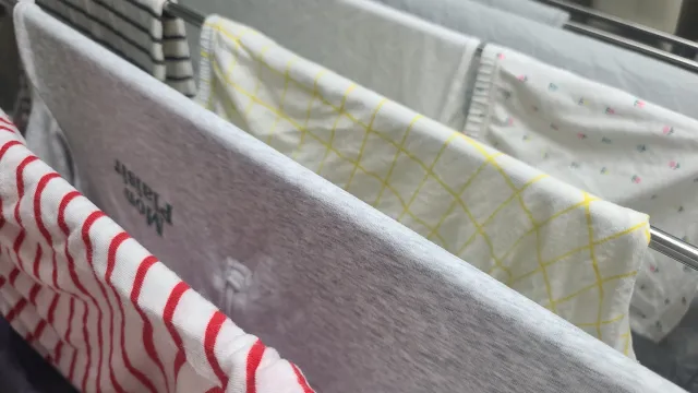 간격을 두고 널기