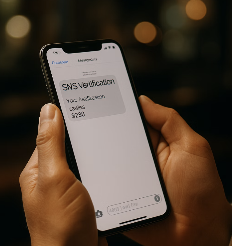 가장 익숙하고 편리한 방법&amp;#44; 문자 메시지(SMS)