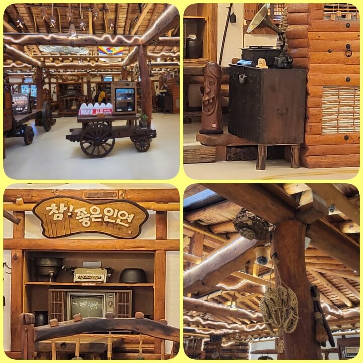 풍물기행 한옥카페 식당 내부