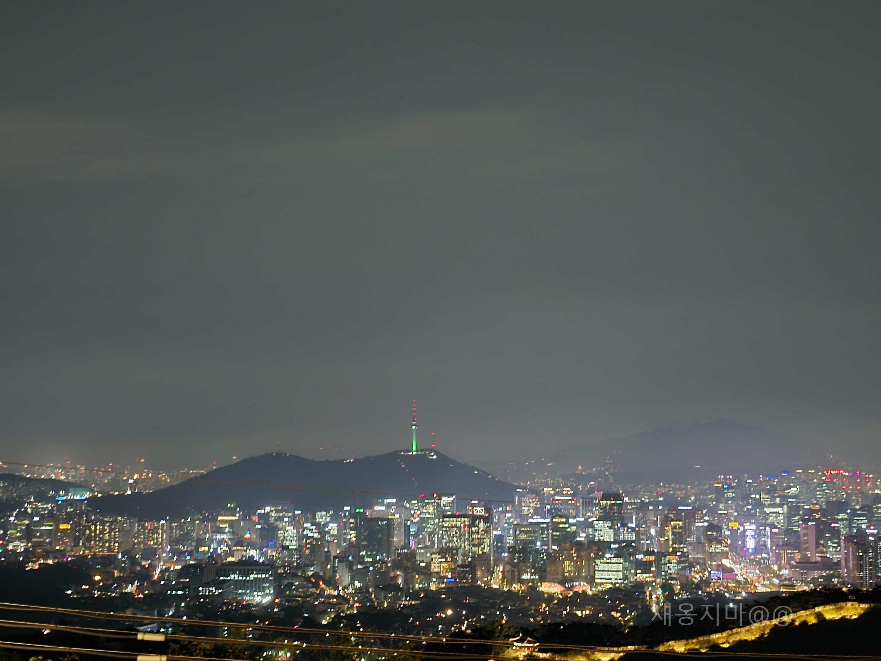 서울야경-남산타워