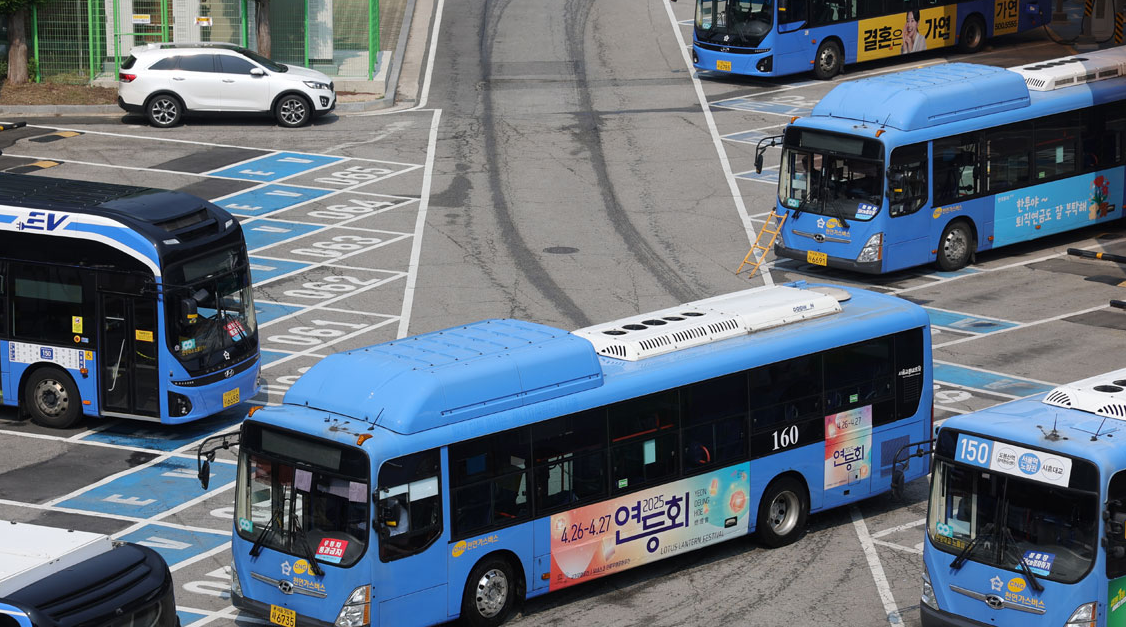 시내버스 사진
