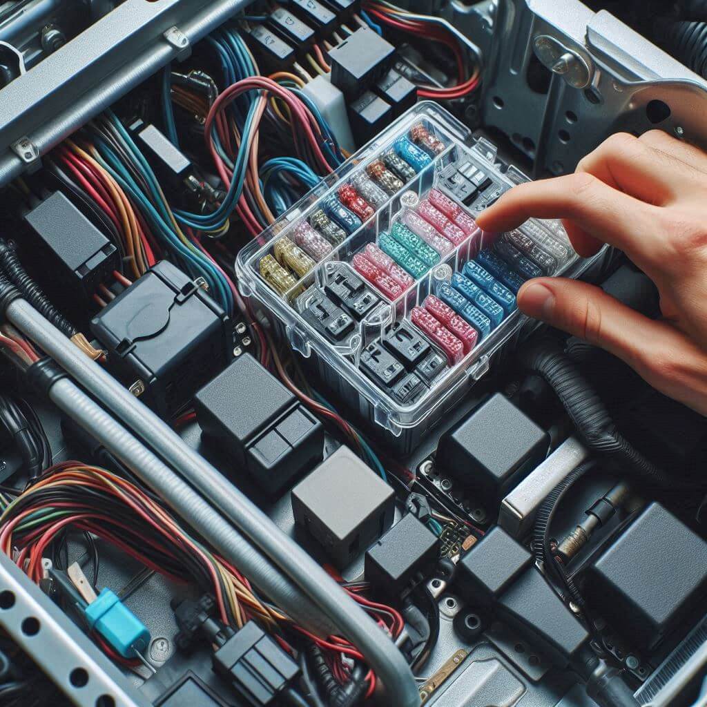 퓨즈박스 점검으로 침수 차량 확인하기