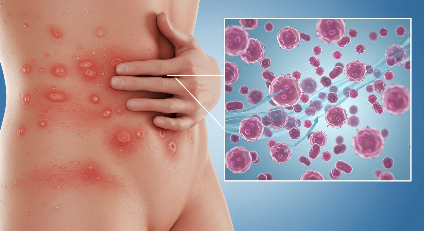 알레르기 비염·아토피, 호산구 수치 상승과 밀접합니다