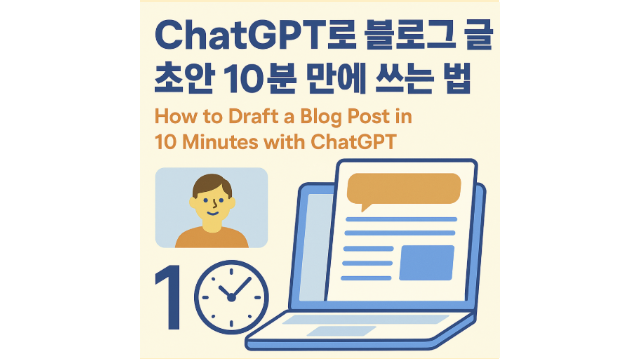 How to Draft a Blog Post in 10 Minutes with ChatGPT