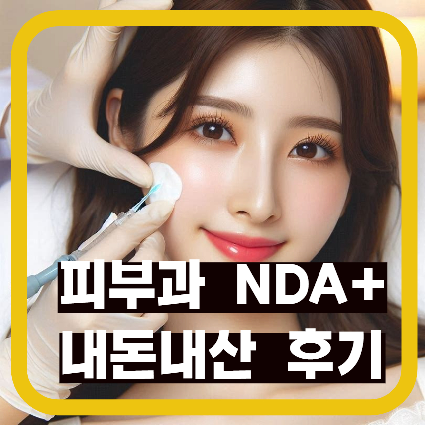 실비 적용 피부과 NDA플러스 후기