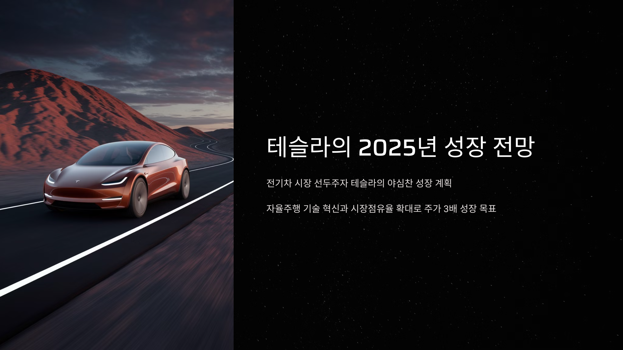 전기차 시장의 선두주자