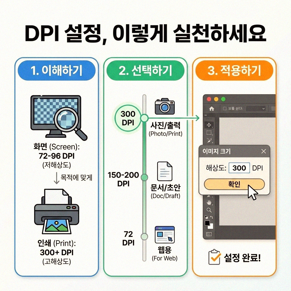 이미지 DPI 설정, 이것만 알면 당신도 전문가