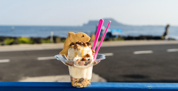 두 번째, 우도 땅콩아이스크림 사진
