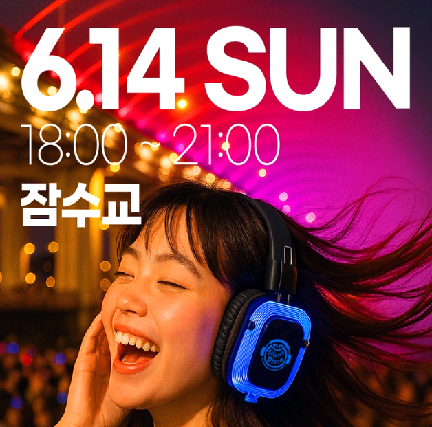 한강 무소음 DJ 파티