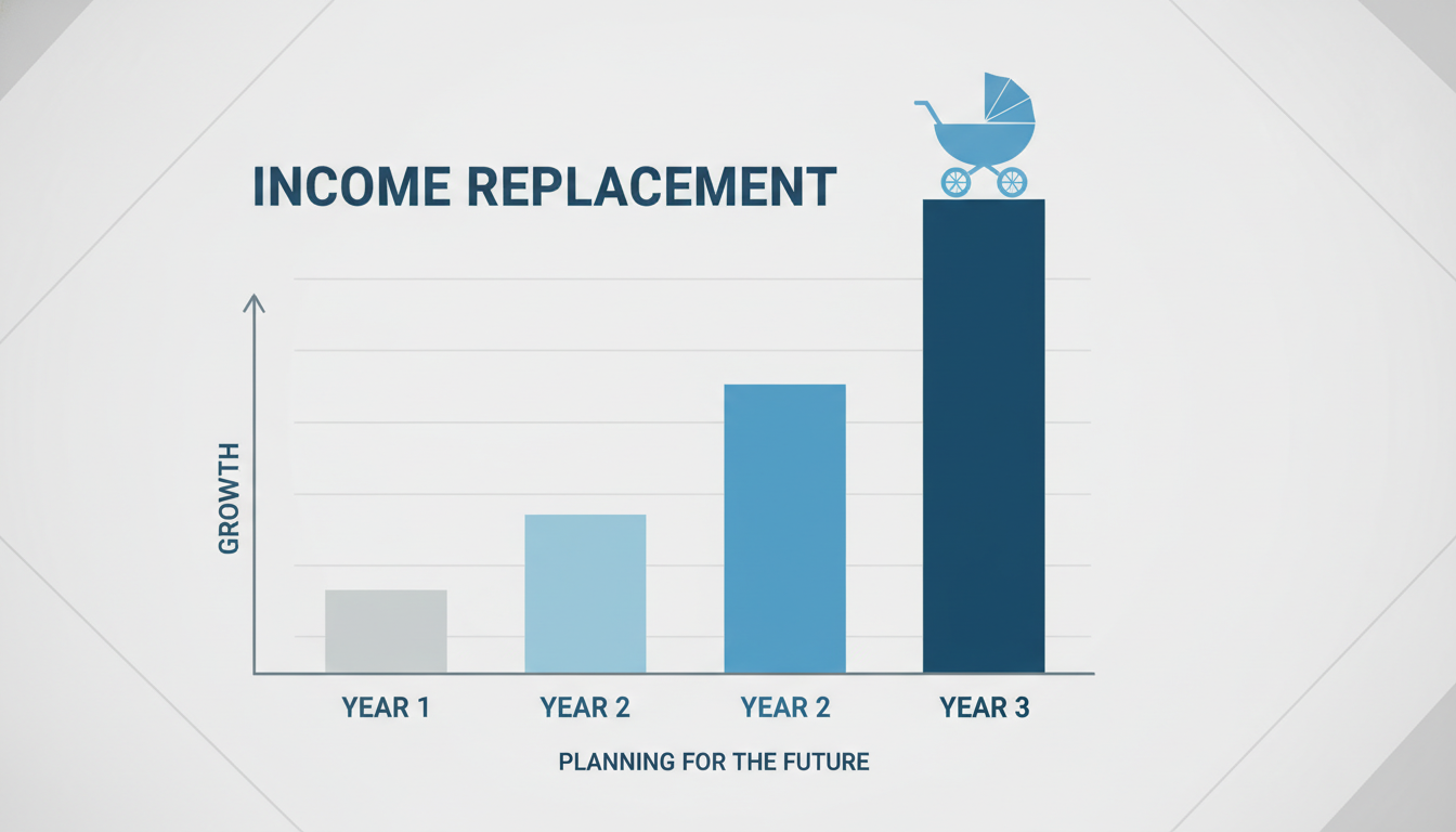 2026년 육아휴직급여 인상에 따른 실질적 소득 대체율 상승을 보여주는 막대 그래프