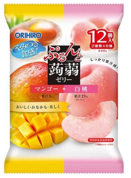 일본의 디저트 오리히로 곤약젤리의 이미지