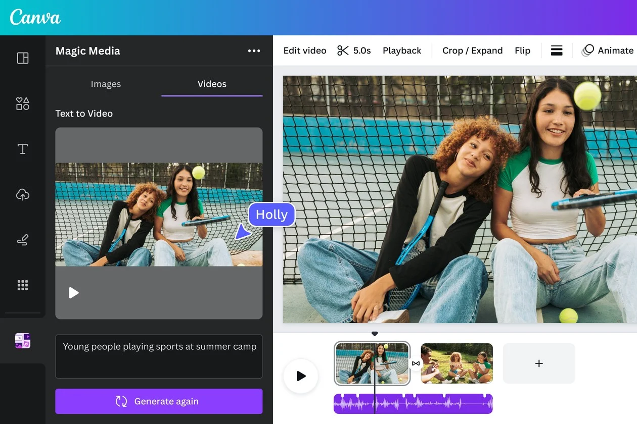 alt="Magic Media 기능 활용하기"