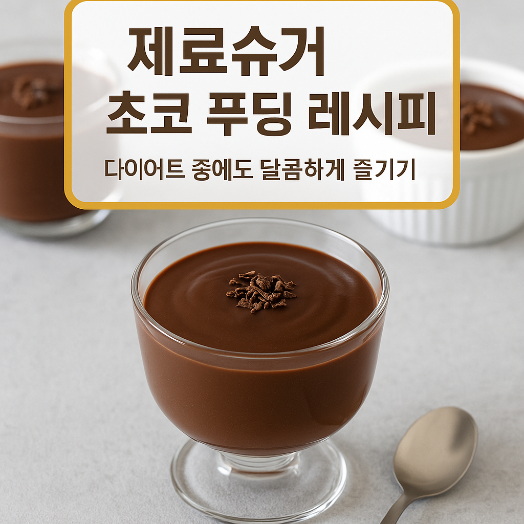 초코 푸딩