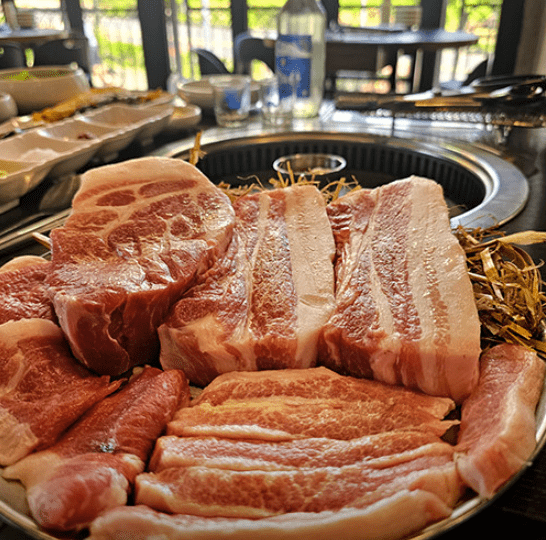 서귀포 맛집 "화고 흑돼지 신시가지점" 음식