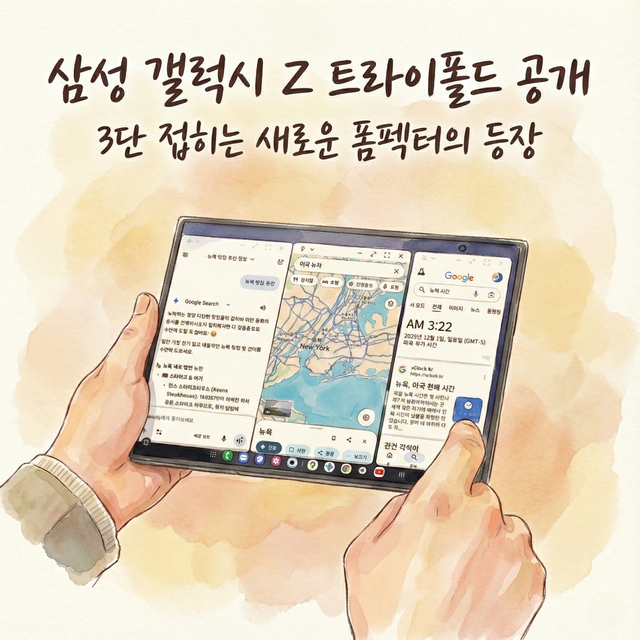 갤럭시 Z 트라이폴드 공개