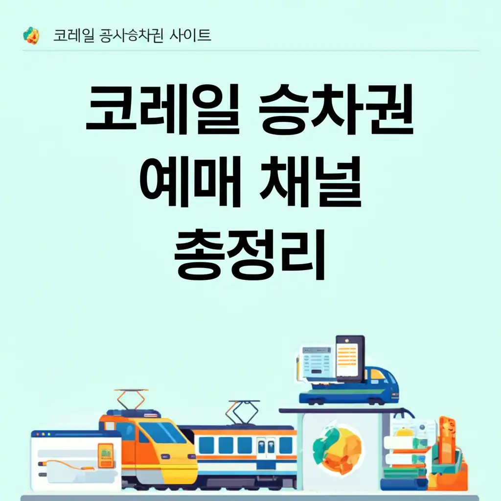 철도청승차권예매사이트_official-channels
