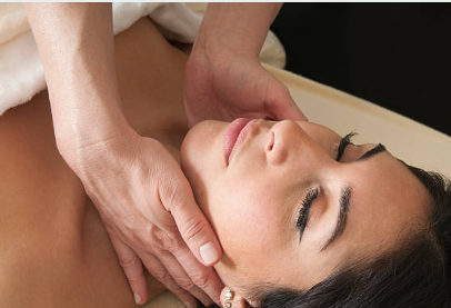 목 림프절 마사지