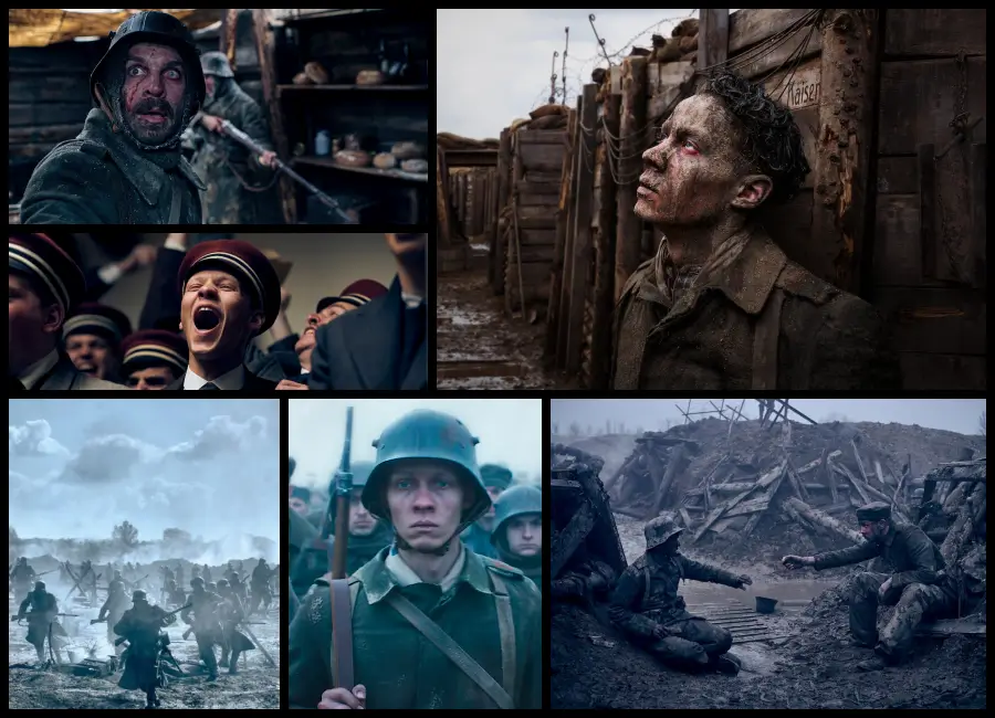 넷플릭스 영화 추천 서부 전선 이상 없다 영화속 장면
