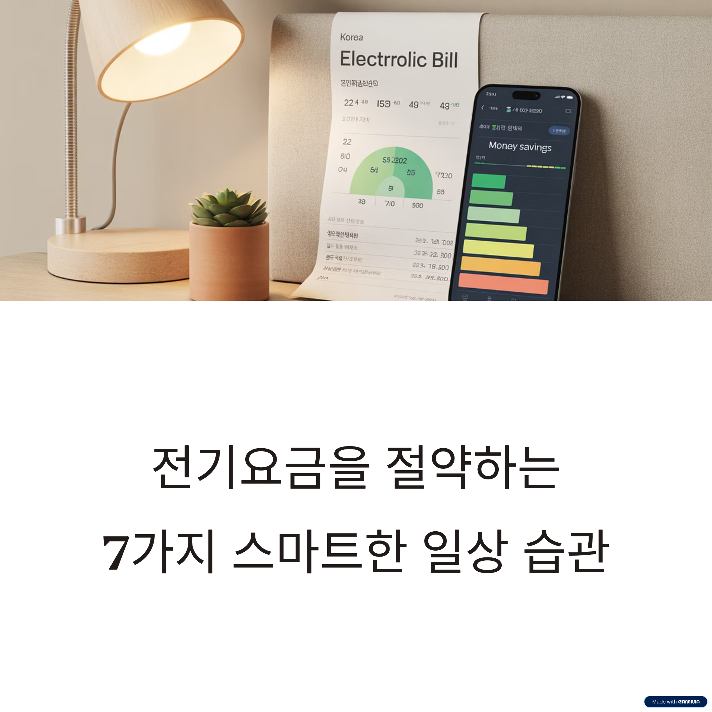 전기요금을 절약하는 7가지 스마트한 일상 습관