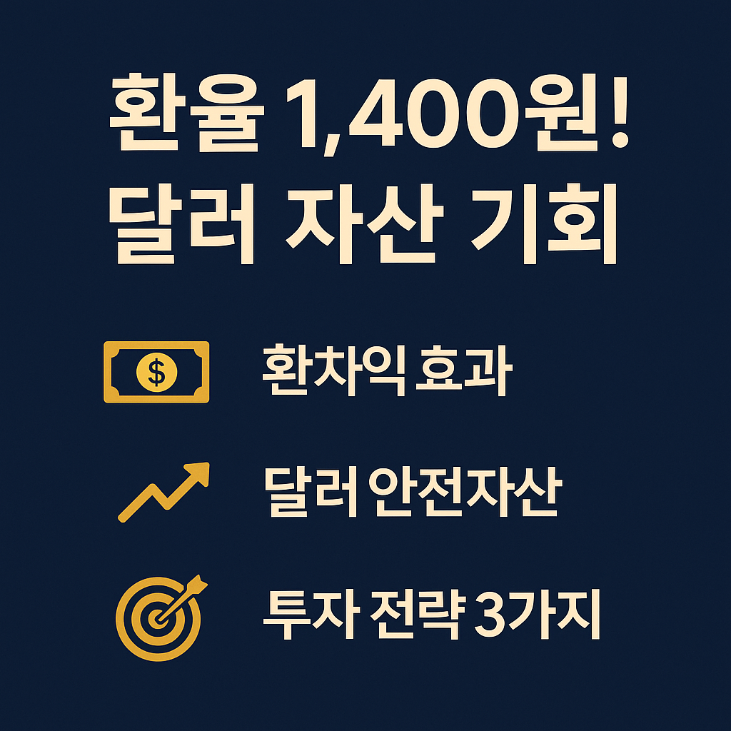 달러 자산 기회 요약 이미지