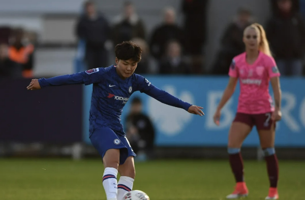 첼시FC위민스 지소연 선수