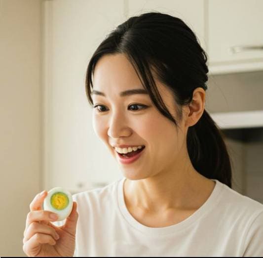 녹색 노른자를 먹어도 건강에 문제없나요?