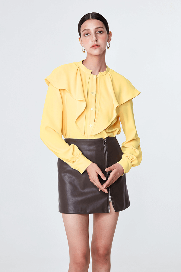 세 번째 결혼 오승아 필로트 블라우스